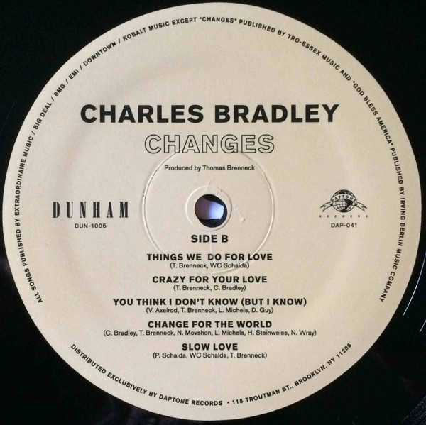 Charles Bradley - Changes | Dunham (DUN-1005) - 4 Charles Bradley - Changes | Dunham (DUN-1005) - 4