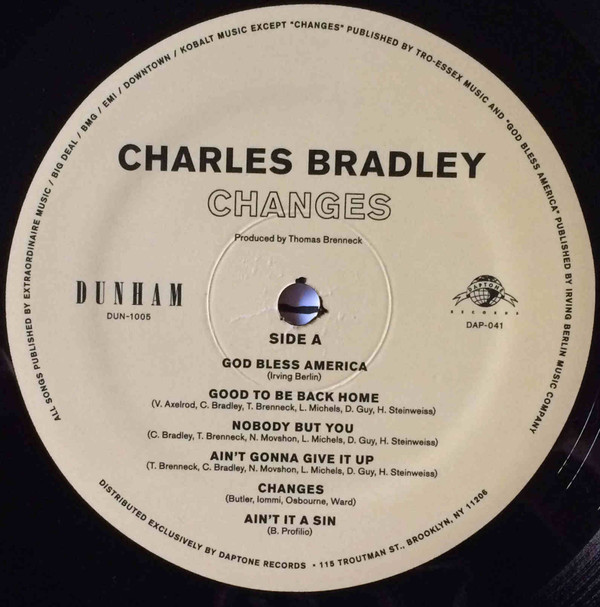 Charles Bradley - Changes | Dunham (DUN-1005) - 3 Charles Bradley - Changes | Dunham (DUN-1005) - 3