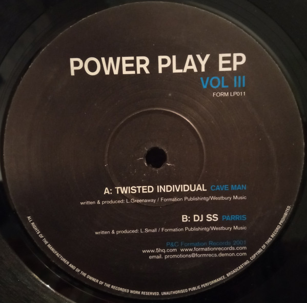 Various - Power Play EP Volume III | Formation Records (FORM LP011) - 3