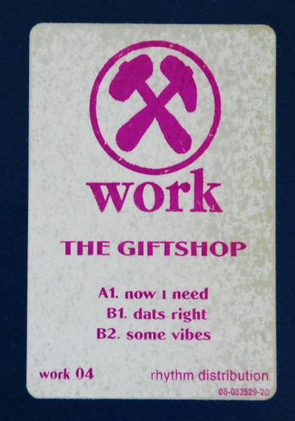 The Giftshop - Now I Need | Work Records (work 04) - 4