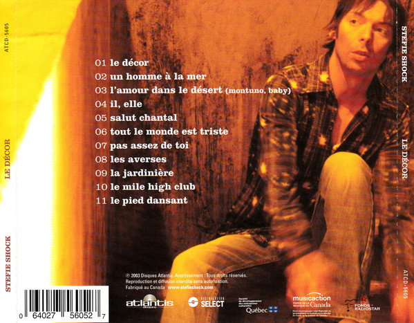 Stefie Shock - Le Décor [CD] | Disques Atlantis (ATCD-5605) - 2