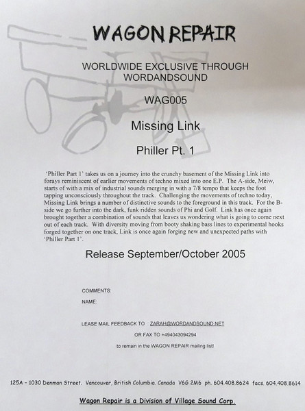 The Missing Link - Philler (Part 1) | Wagon Repair (WAG 005) - 2
