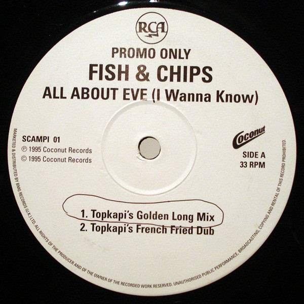 Fish & Chips - All About Eve (I Wanna Know) | Coconut (SCAMPI 01) - main