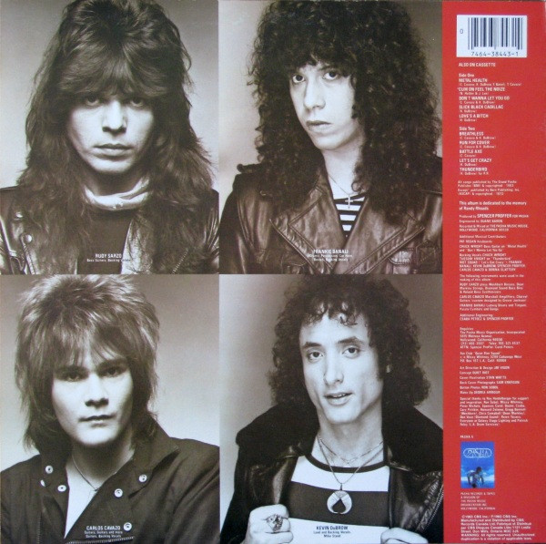 Quiet Riot - Metal Health | Pasha (FZ 38443) - 2