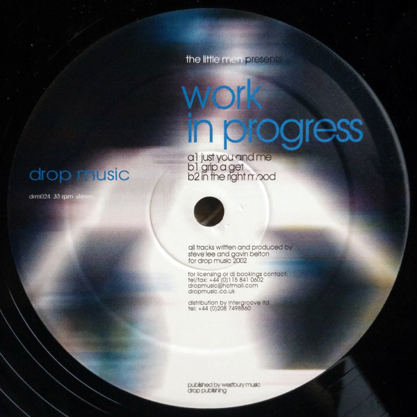 The Littlemen - Work In Progress | Drop Music (DRM024) - main The Littlemen - Work In Progress | Drop Music (DRM024) - main