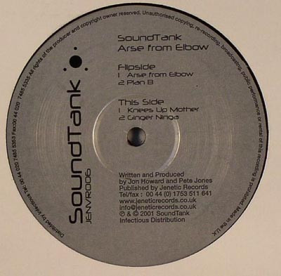 SoundTank - Arse From Elbow | Jenetic Records (JENVR006)