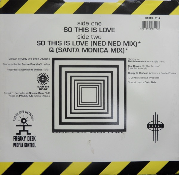 Mental Cube - So This Is Love | Debut (DEBTX 3112) - 2