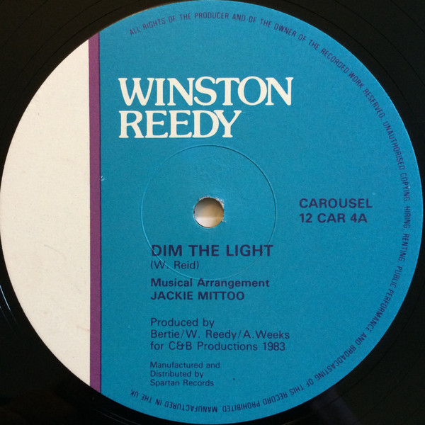 Winston Reedy - Dim The Light | Carousel (12 CAR 4) - main