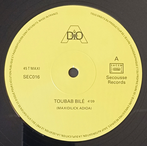 Adioa - Toubab Bile | Secousse (SEC016) - 3