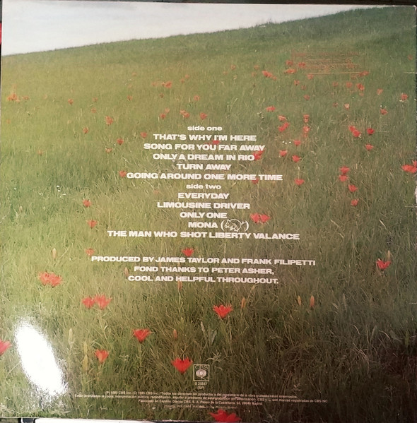 James Taylor - That's Why I'm Here | CBS (S 25547(SP)) - 2