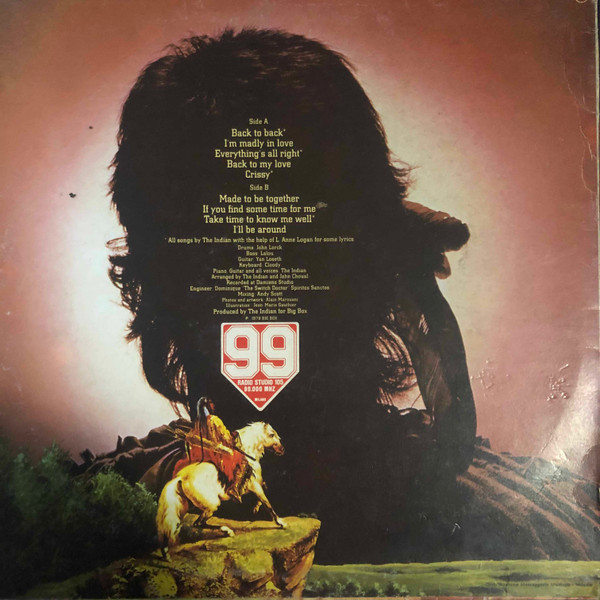 The Indian - Back To Back | Disco Più (DP 39016)