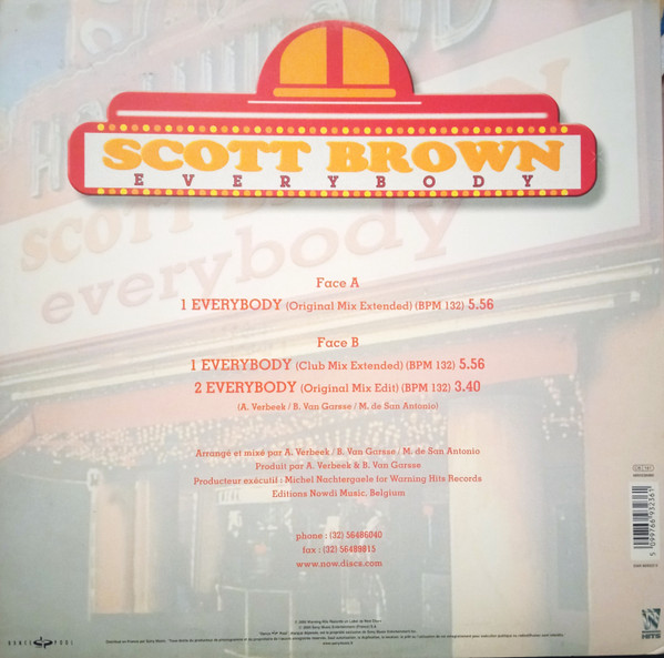 Scott Brown - Everybody | Dance Pool (DAN 669323 6) - 2