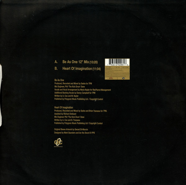 Sasha & Maria Nayler - Be As One | Deconstruction (74321 342961) - 2