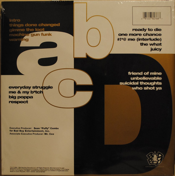 Notorious B.I.G. - Ready To Die | Bad Boy Entertainment (RCV1 724724) - 2