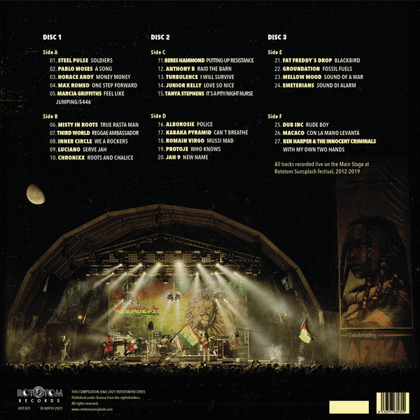 Various - Rototom Sunsplash-Live From Benicàssim | Rototom Sunsplash (ROT001 BI00959-2021) - 3