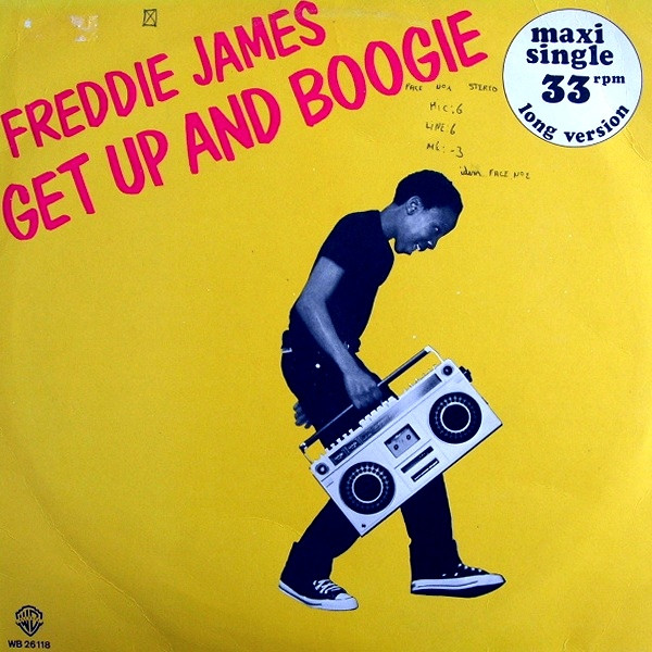 Freddie James - Get Up And Boogie (Long Version) | Warner Bros. Records (WB 26 118) - 2