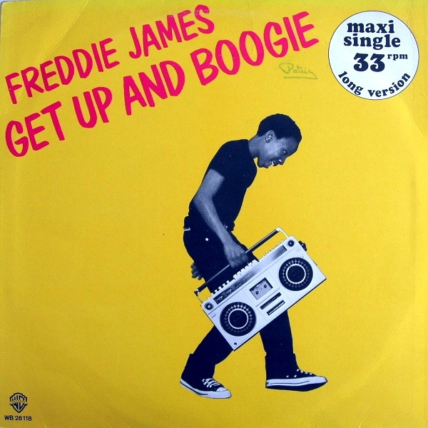 Freddie James - Get Up And Boogie (Long Version) | Warner Bros. Records (WB 26 118)