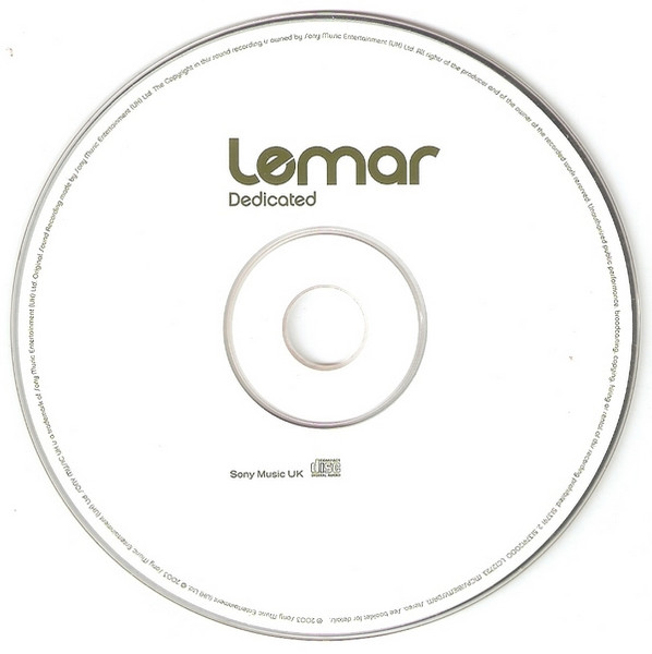 Lemar - Dedicated | Sony Music UK (513791 2) - 3