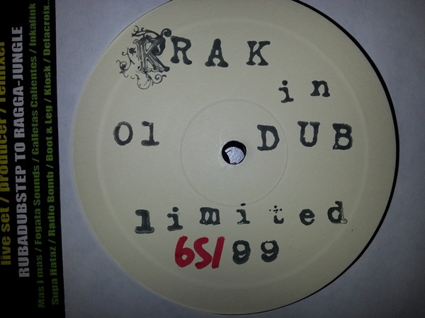 Krak In Dub - Dub Plate Spilling / Kill Dem Sound | Krak In Dub Ltd (Krak In Dub Limited 01)