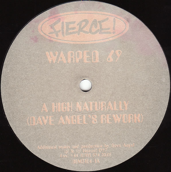Warp 69 - A High Naturally / Natural High | Fierce! (DBM3104)