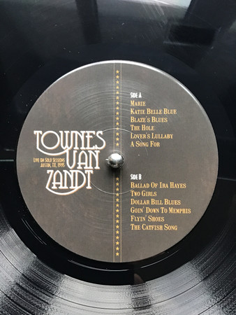 Townes Van Zandt - Live On Solo Sessions Austin, Tx, 1995 | Tumbleweed Assault Recordings (TBWA038) - 4 Townes Van Zandt - Live On Solo Sessions Austin, Tx, 1995 | Tumbleweed Assault Recordings (TBWA038) - 4