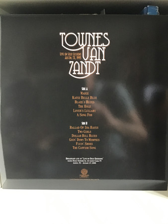 Townes Van Zandt - Live On Solo Sessions Austin, Tx, 1995 | Tumbleweed Assault Recordings (TBWA038) - 2 Townes Van Zandt - Live On Solo Sessions Austin, Tx, 1995 | Tumbleweed Assault Recordings (TBWA038) - 2