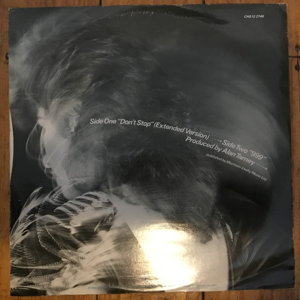 The Kind - Don't Stop (Extended Version) | Chrysalis (CHS 12 2749) - 2