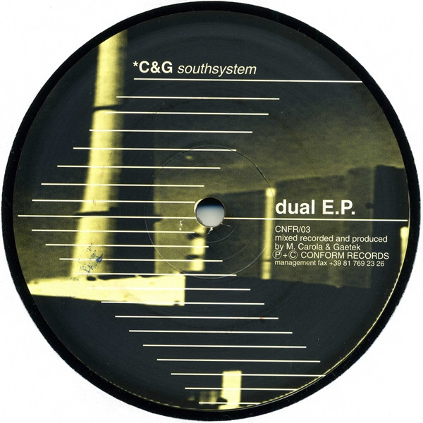 C & G Southsystem – Dual E.P. vinyl cover