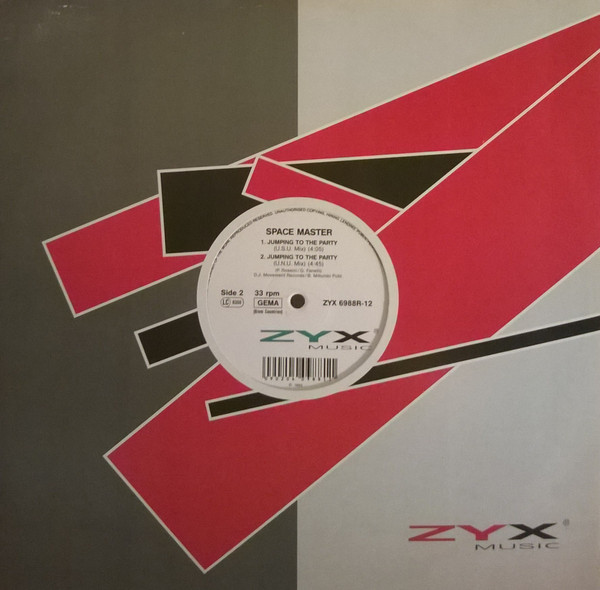 Space Master - Jumping To The Party (Remixes) | ZYX Music (ZYX 6988R-12) - 4
