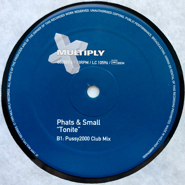 Phats & Small - Tonite | Multiply Records (MTP 668859 6) - 4