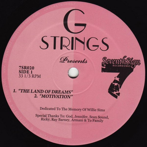 G Strings - The Land Of Dreams | Seventh Sign Recordings (7SR020) - main
