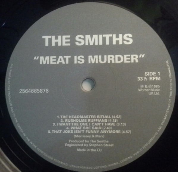 The Smiths - Meat Is Murder | Rhino Records (2564665878) - 2