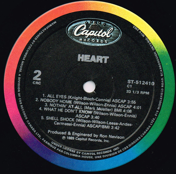 Heart - Heart | Capitol Records (ST-512410) - 4