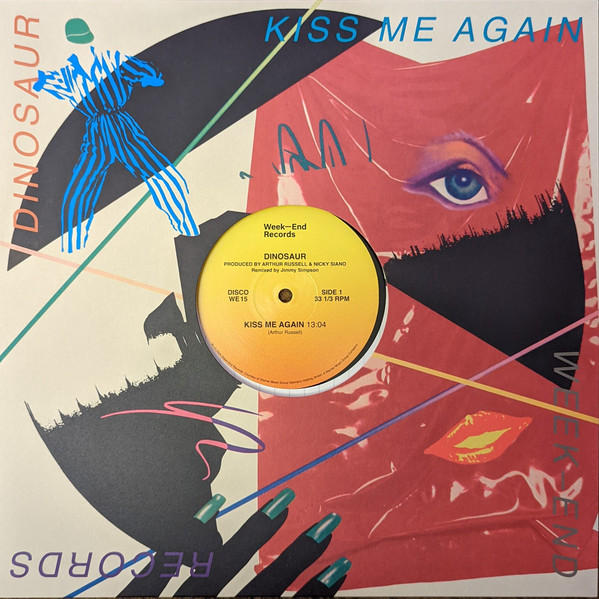 Dinosaur - Kiss Me Again | Week-End Records (WE15) - main