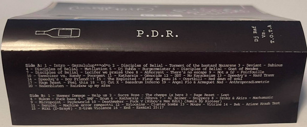 DJ RAF vs. T.O.T.A. - (Dj Raf vs. T.O.T.A.)² | Piss Drunk Records (PDR00A) - 3