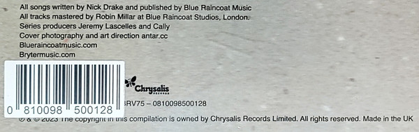 Various - The Endless Coloured Ways (The Songs Of Nick Drake) | Chrysalis (BRV75) - 3 Various - The Endless Coloured Ways (The Songs Of Nick Drake) | Chrysalis (BRV75) - 3