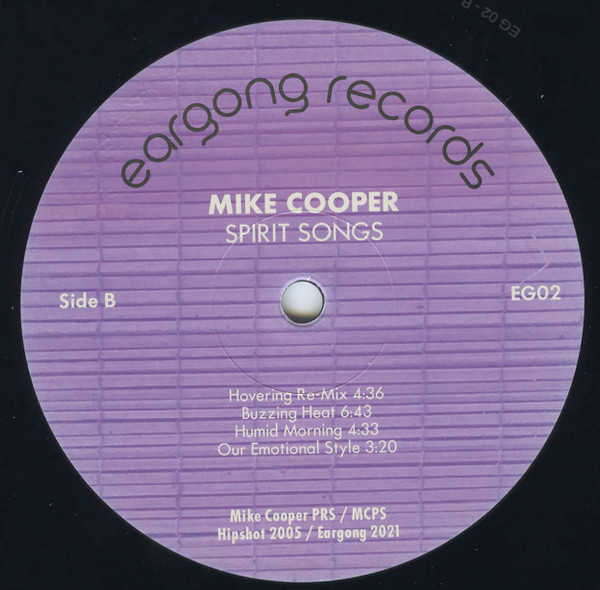 Mike Cooper - Spirit Songs | Eargong Records (EG02) - 4