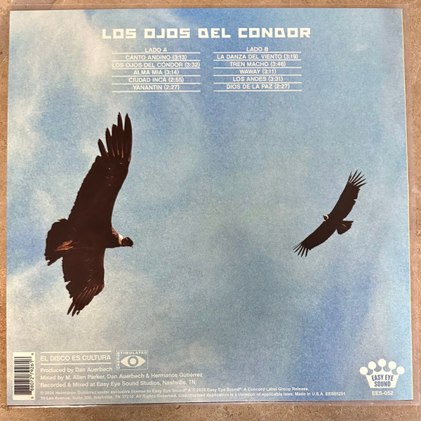 Hermanos Gutiérrez - Los Ojos Del Cóndor | Easy Eye Sound (EES-052)
