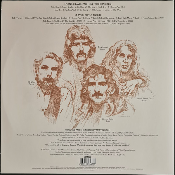 Black Sabbath - Heaven And Hell | BMG (BMGCAT784DLP) - 2 Black Sabbath - Heaven And Hell | BMG (BMGCAT784DLP) - 2