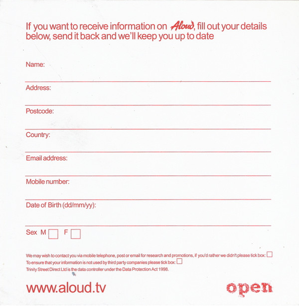 Aloud - Sex & Sun | Open (OPEN04T) - 6