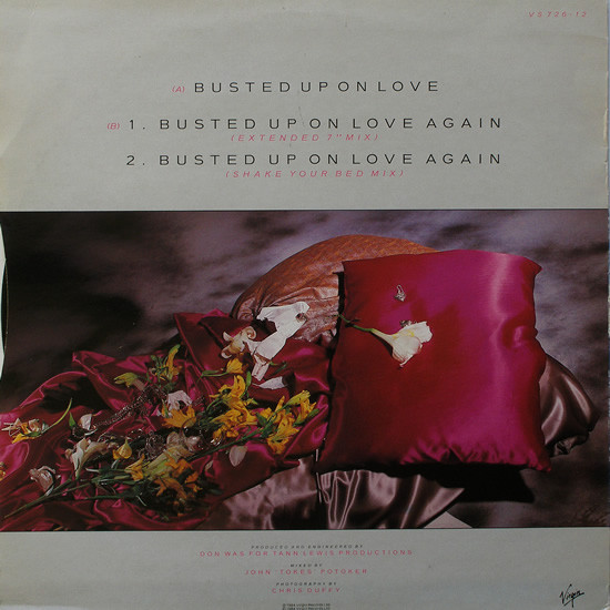 Fiona Franklyn - Busted Up On Love | Virgin (VS 726-12) - 2