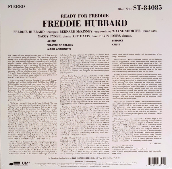 Freddie Hubbard - Ready For Freddie | Blue Note (3596791) - 2