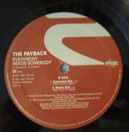 The Payback - Everybody Needs Somebody | Rise (RISE 111) - 3 The Payback - Everybody Needs Somebody | Rise (RISE 111) - 3