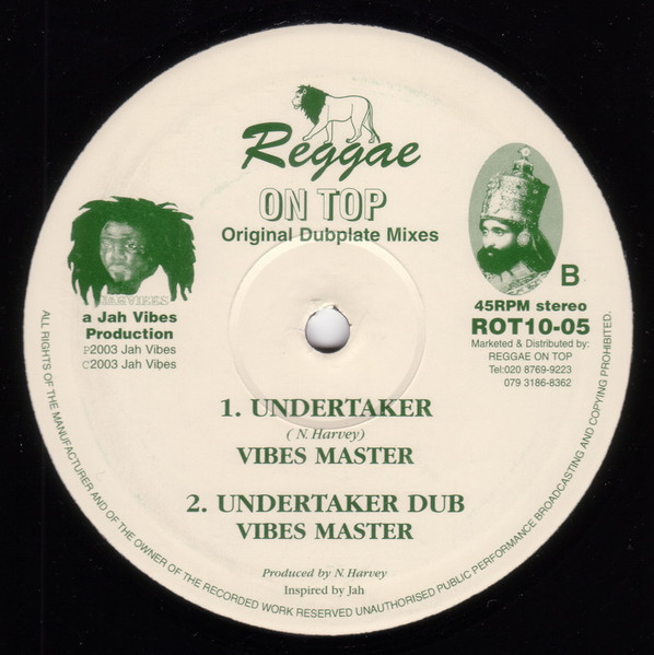 Jah Vibemaster - Meek And Humble / Undertaker | Reggae On Top (ROT10-05) - 2