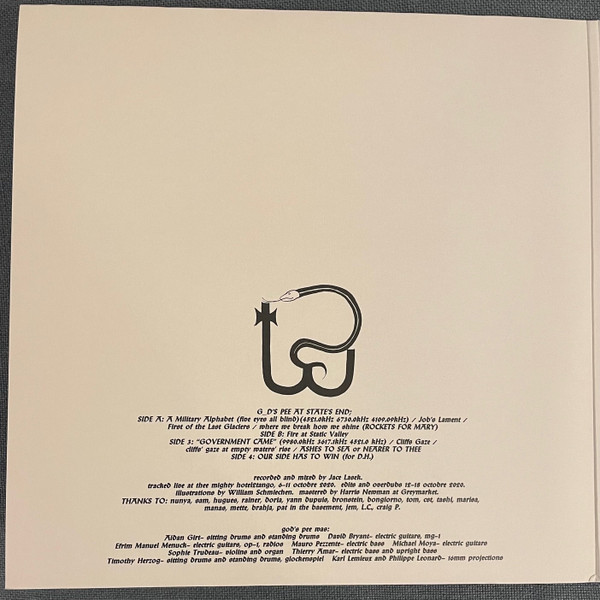 Godspeed You Black Emperor! - G_d's Pee At State's End! | Constellation (CST156) - 3