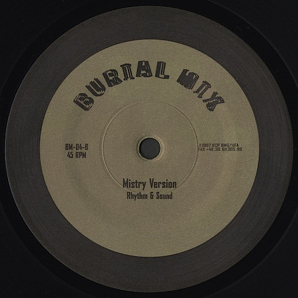 Rhythm & Sound w/ Tikiman - What A Mistry | Burial Mix (BM-04) - 2