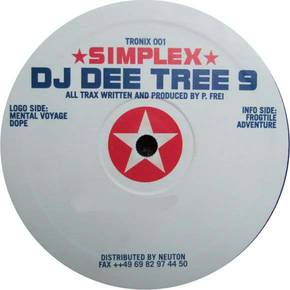 Dee Tree 9 - Simplex | Tronix Records (Tronix 001)