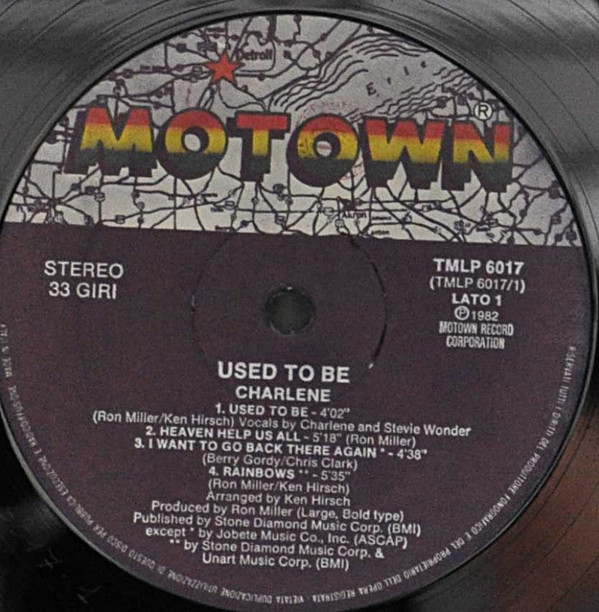 Charlene - Used To Be | Motown (TMLP 6017) - 2