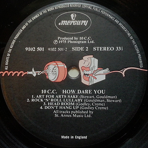 10cc - How Dare You! | Mercury (9102 501) - 6