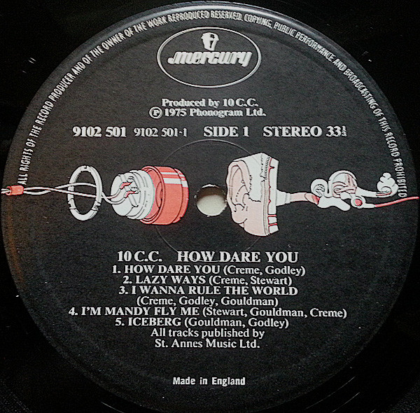 10cc - How Dare You! | Mercury (9102 501) - 5